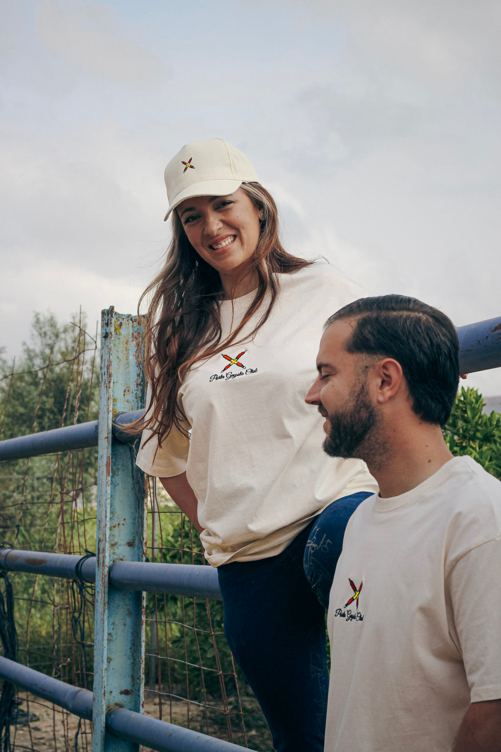 Gorra PGC Blanco vintage