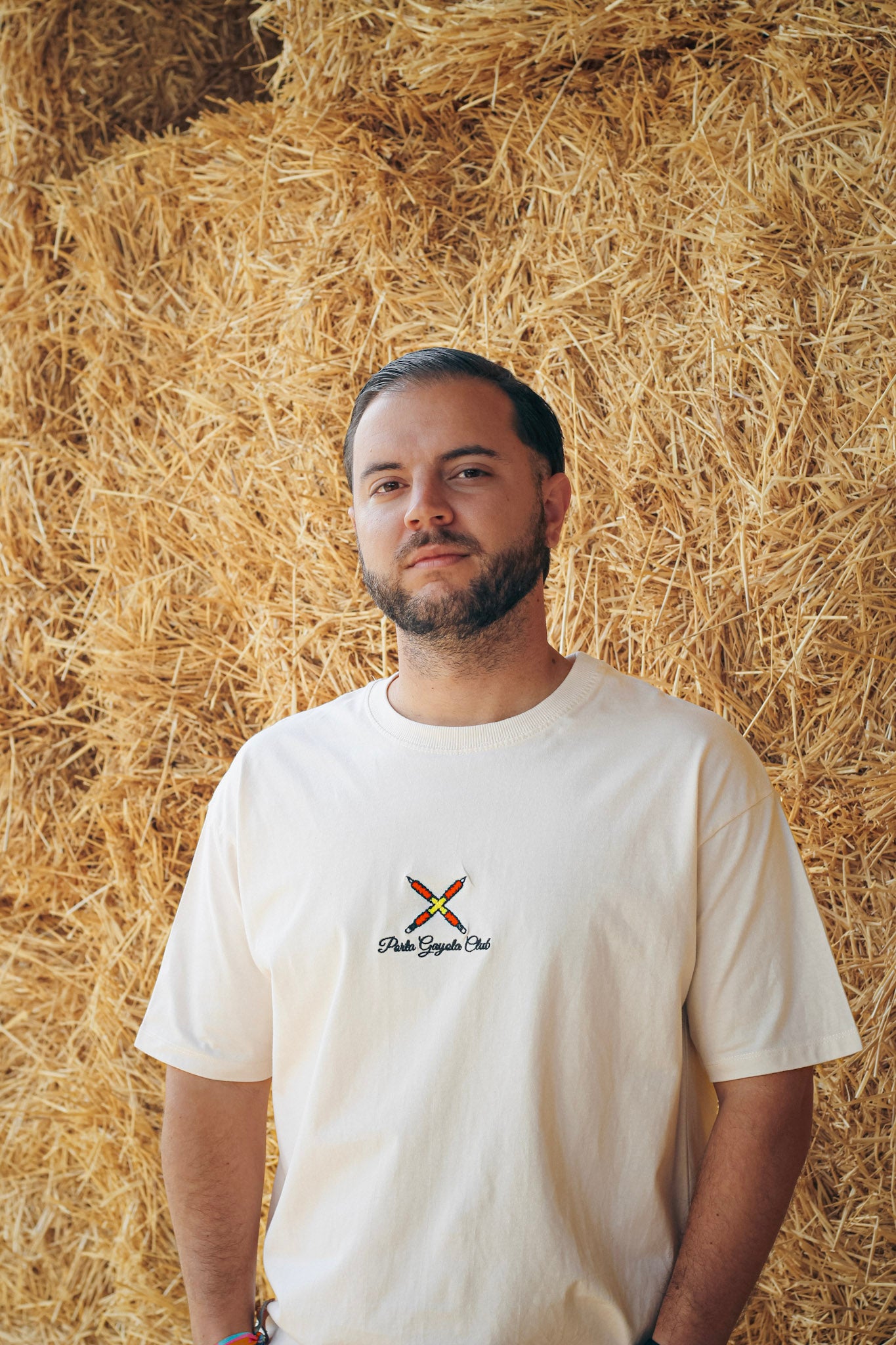 Camiseta "Babieca" blanco vintage